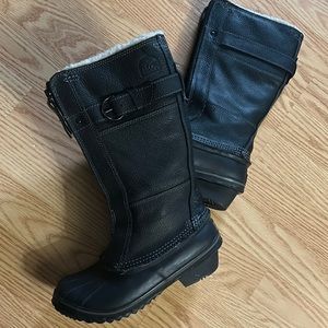 Sorel Women's Winter Fancy Tall II Boot Brown Leather 5.5/3.5uk